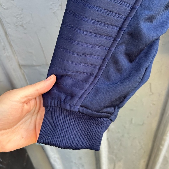 Adidas Navy Sport Jacket, size Large - Picture 3 of 7